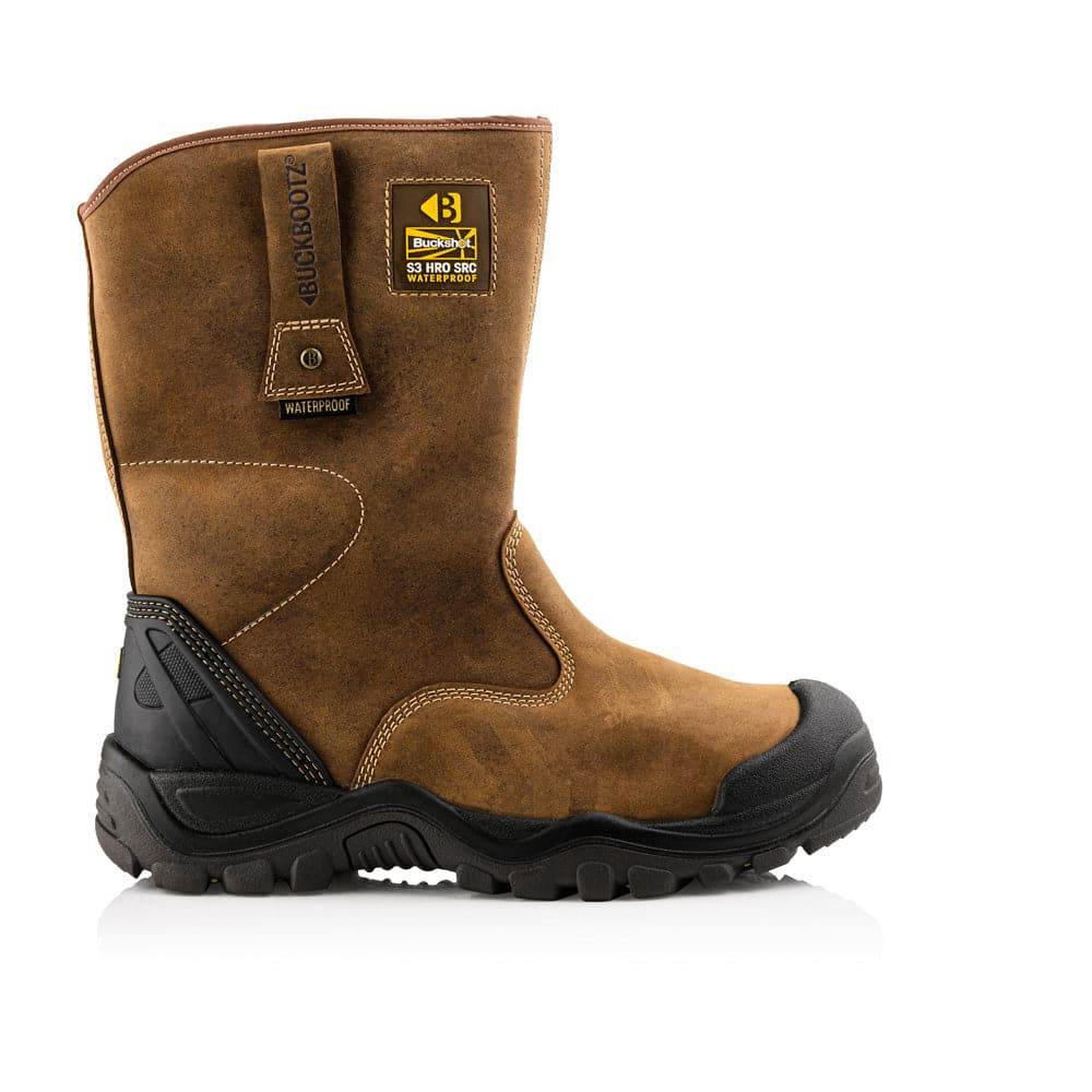 Buckler BSH010 S3 HRO SRC WRU Brown Safety Rigger Boots