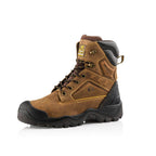 Buckler BSH011 S3 High-Leg Safety Lace Safety Boots With Driver Flex And Heel Support Crazy Horse