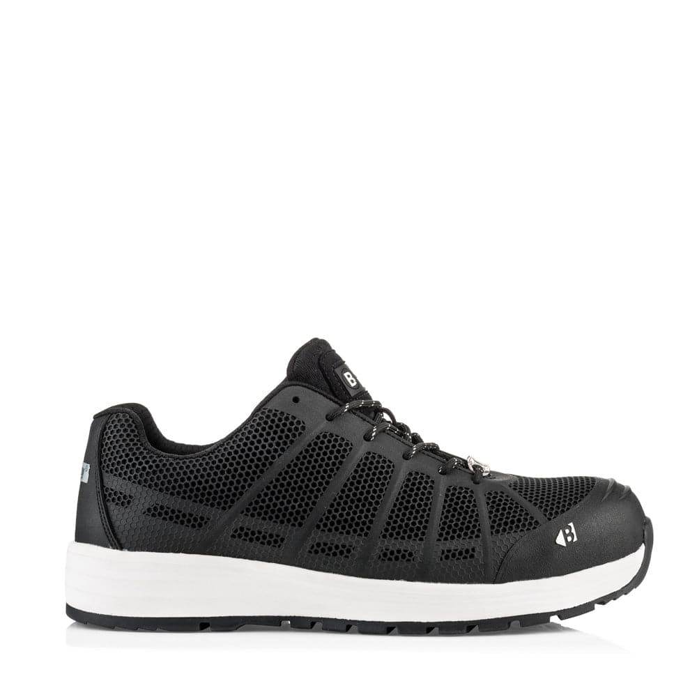 Buckler Kez S1 P HRO SRC Black Safety Lace Safety Trainers Anti-Static