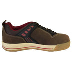 Buckler Largo Bay Safety Work Safety Trainers Shoes Brown Sizes 6-13 Men's