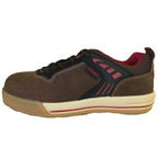 Buckler Largo Bay Safety Work Safety Trainers Shoes Brown Sizes 6-13 Men's