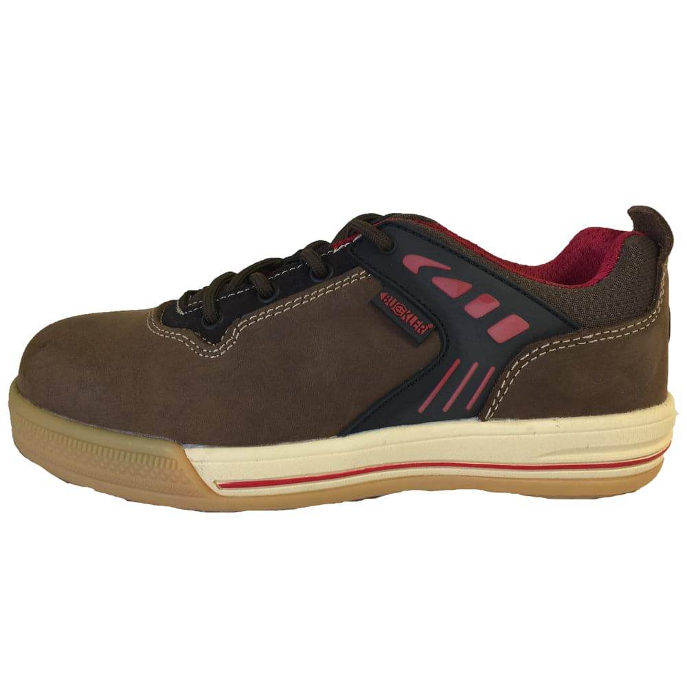 Buckler Largo Bay Safety Work Safety Trainers Shoes Brown Sizes 6-13 Men's