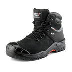 Buckler NKZ102BR S3 HRO SRC WRU Brown Safety Lace Boot Black / Brown