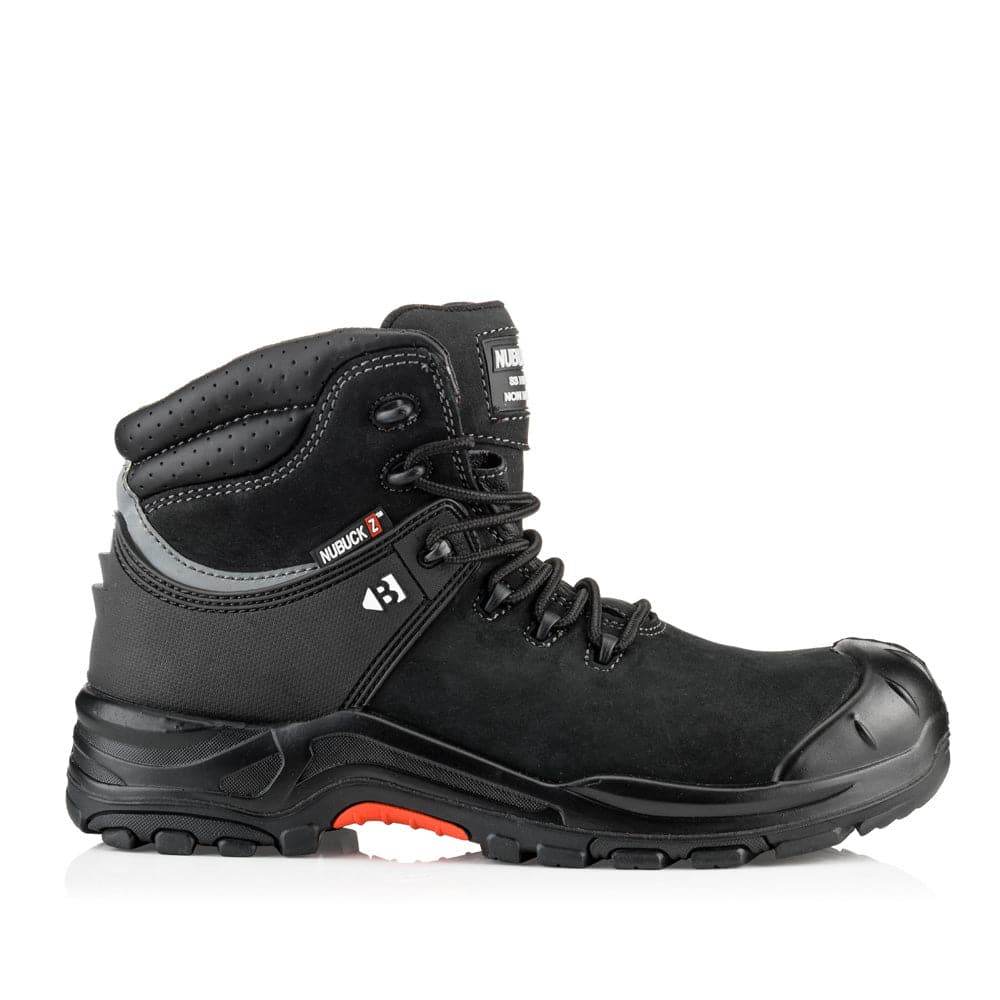 Buckler NKZ102BR S3 HRO SRC WRU Brown Safety Lace Boot Black / Brown
