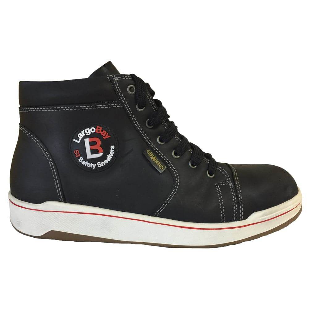 Buckler Victory Black Safety Hi-Top Trainer Safety Boots