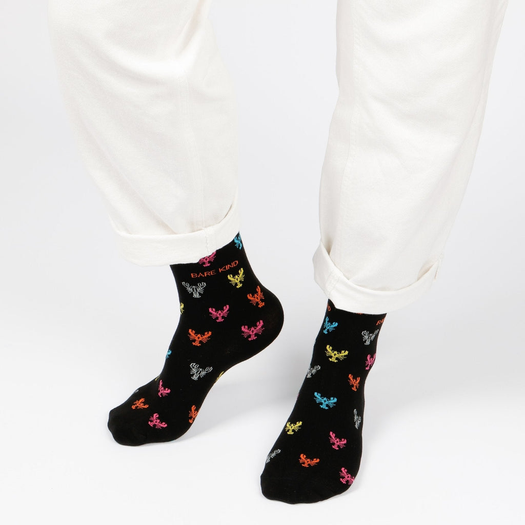 Bare Kind Ocean Rainbow 5 Pack Bamboo Sock Set