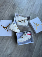 Air Jordan 4 Retro Metallic Gold Womens Trainers