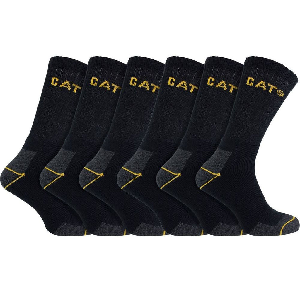 Sock Snob 6 Pack Unisex Heavy Duty Work Socks for Steel Toe Boots