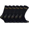 Sock Snob 6 Pack Unisex Heavy Duty Work Socks for Steel Toe Boots