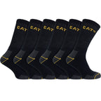 Sock Snob 6 Pack Unisex Heavy Duty Work Socks for Steel Toe Boots