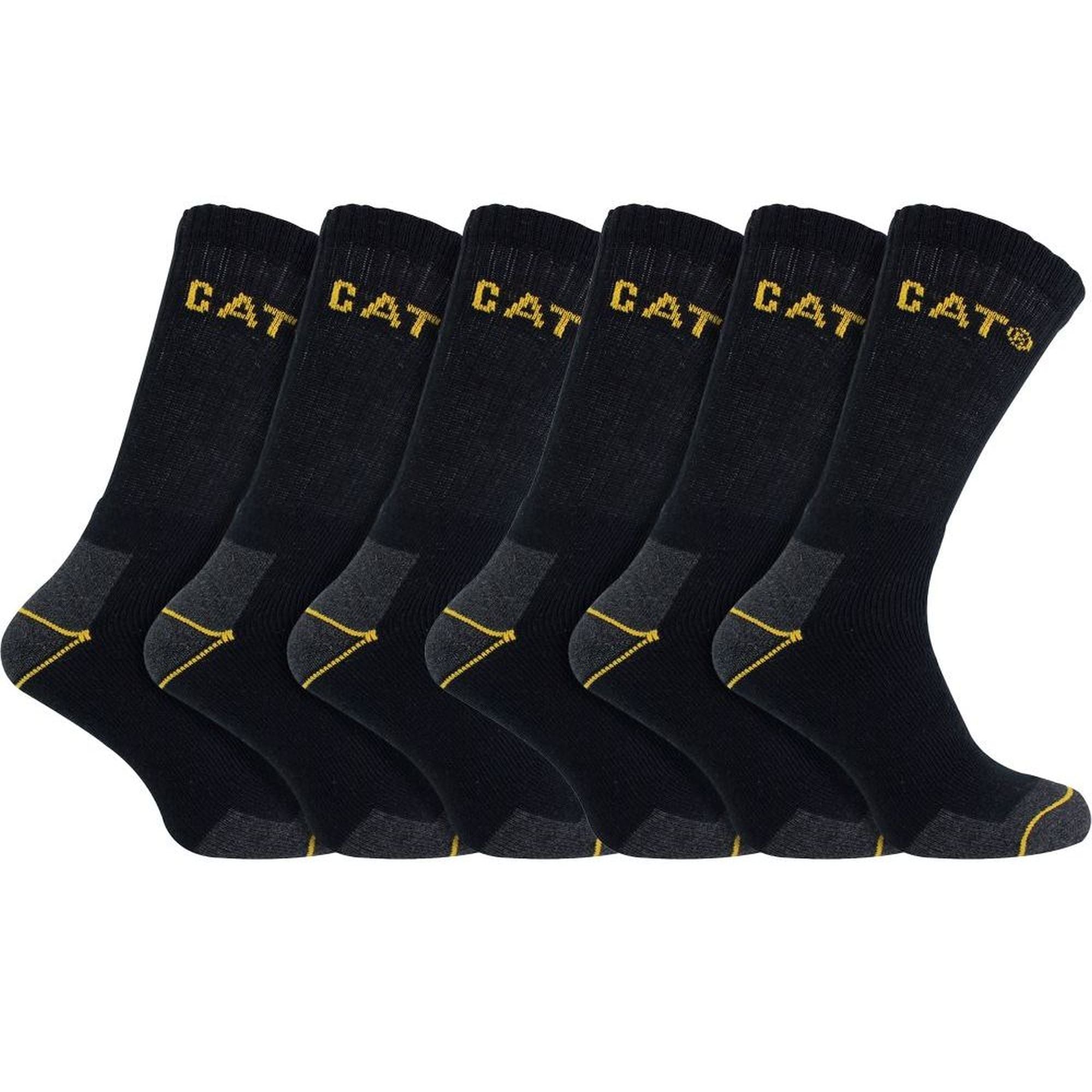 Sock Snob 6 Pack Unisex Heavy Duty Work Socks for Steel Toe Boots