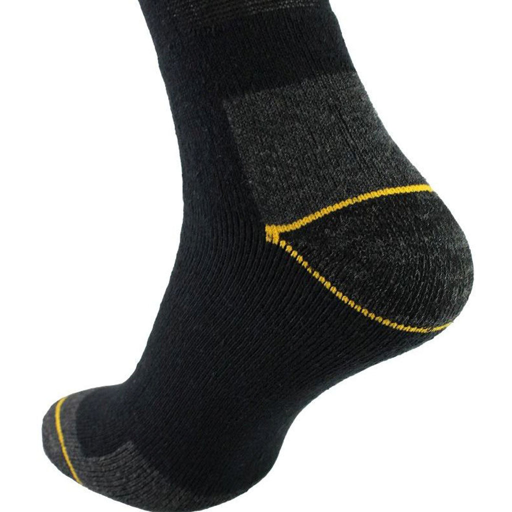 Sock Snob 6 Pack Unisex Heavy Duty Work Socks for Steel Toe Boots