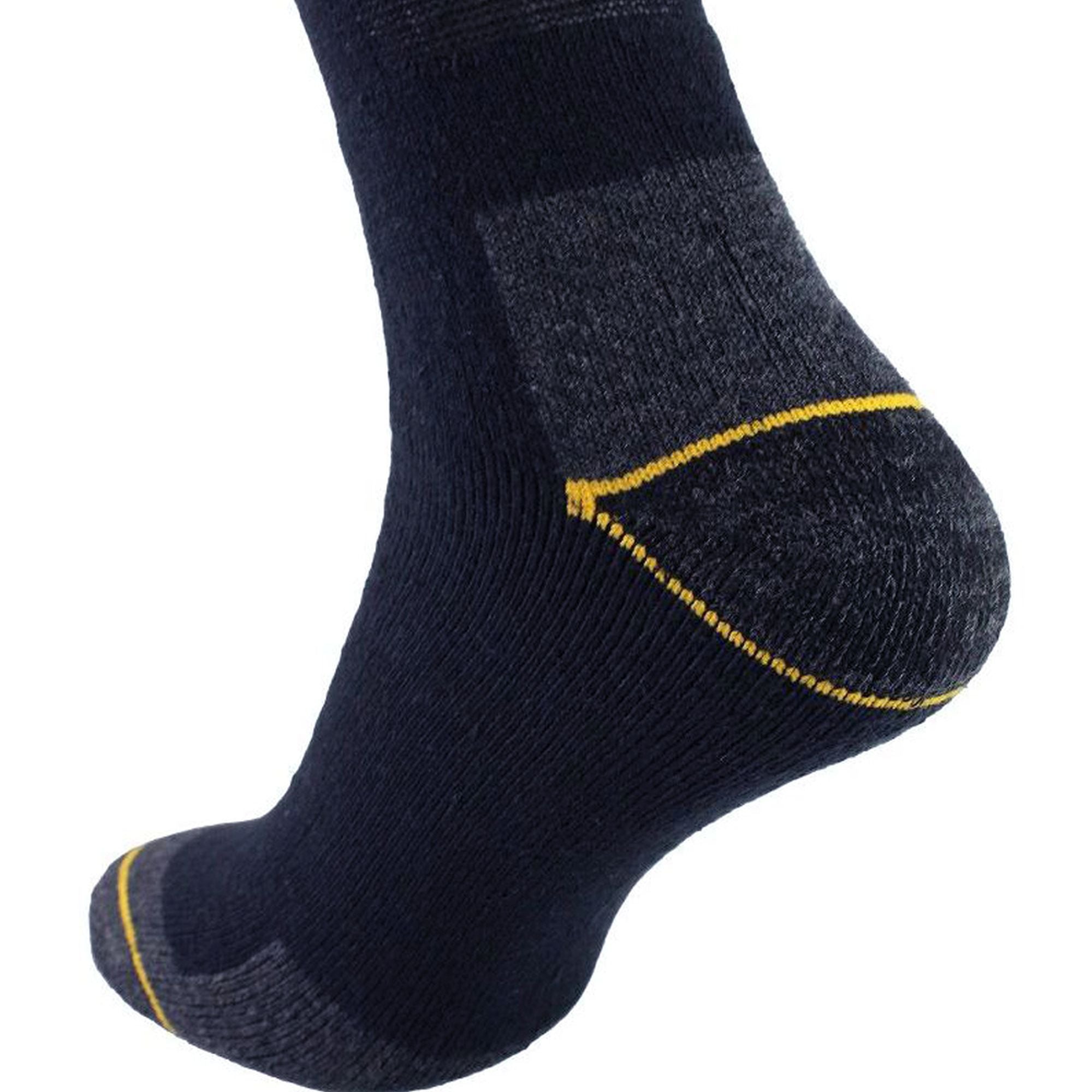 Sock Snob 6 Pack Unisex Heavy Duty Work Socks for Steel Toe Boots