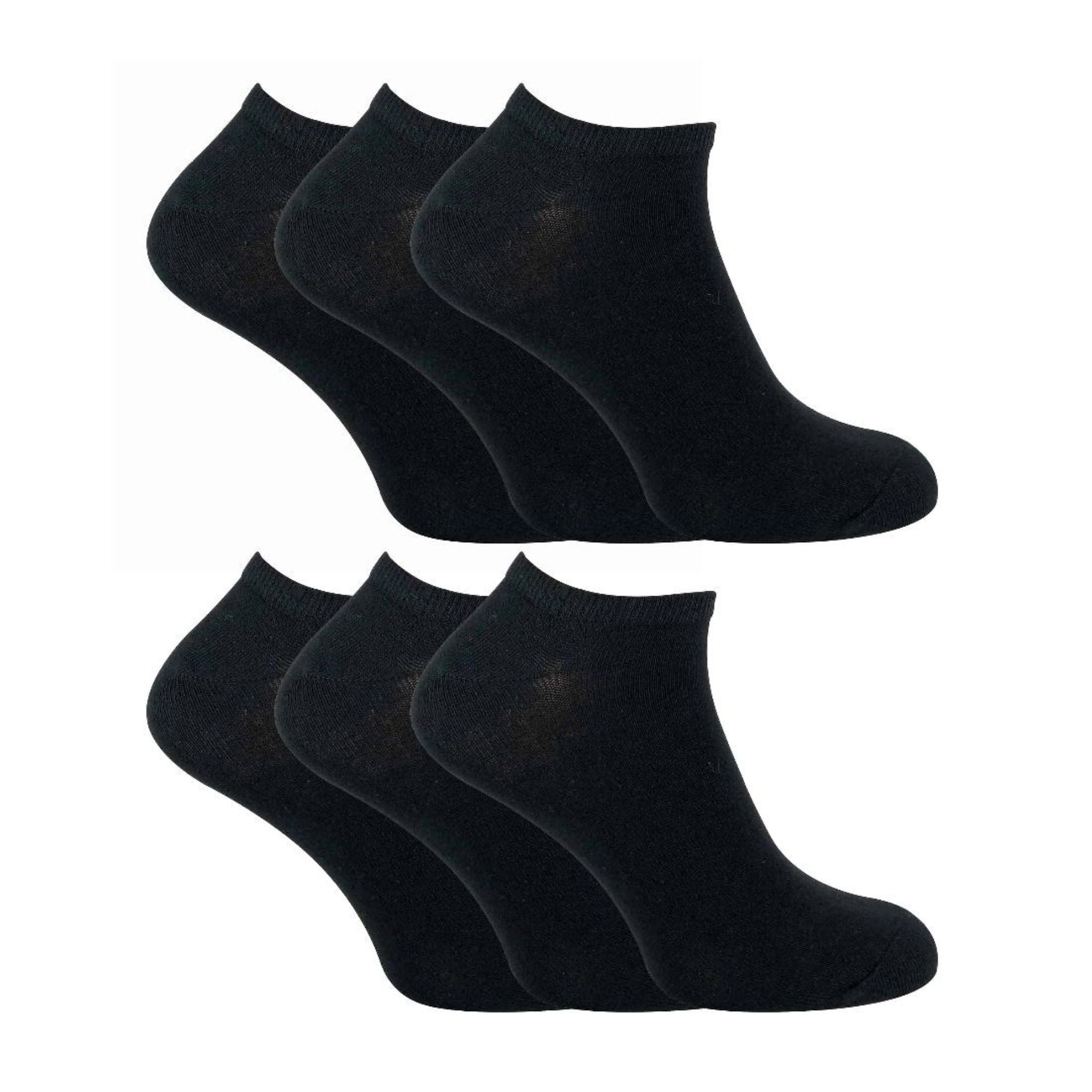 Sock Snob Mens Cotton Low Cut Trainer Socks (Multipack Options)