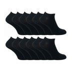 Sock Snob Mens Cotton Low Cut Trainer Socks (Multipack Options)