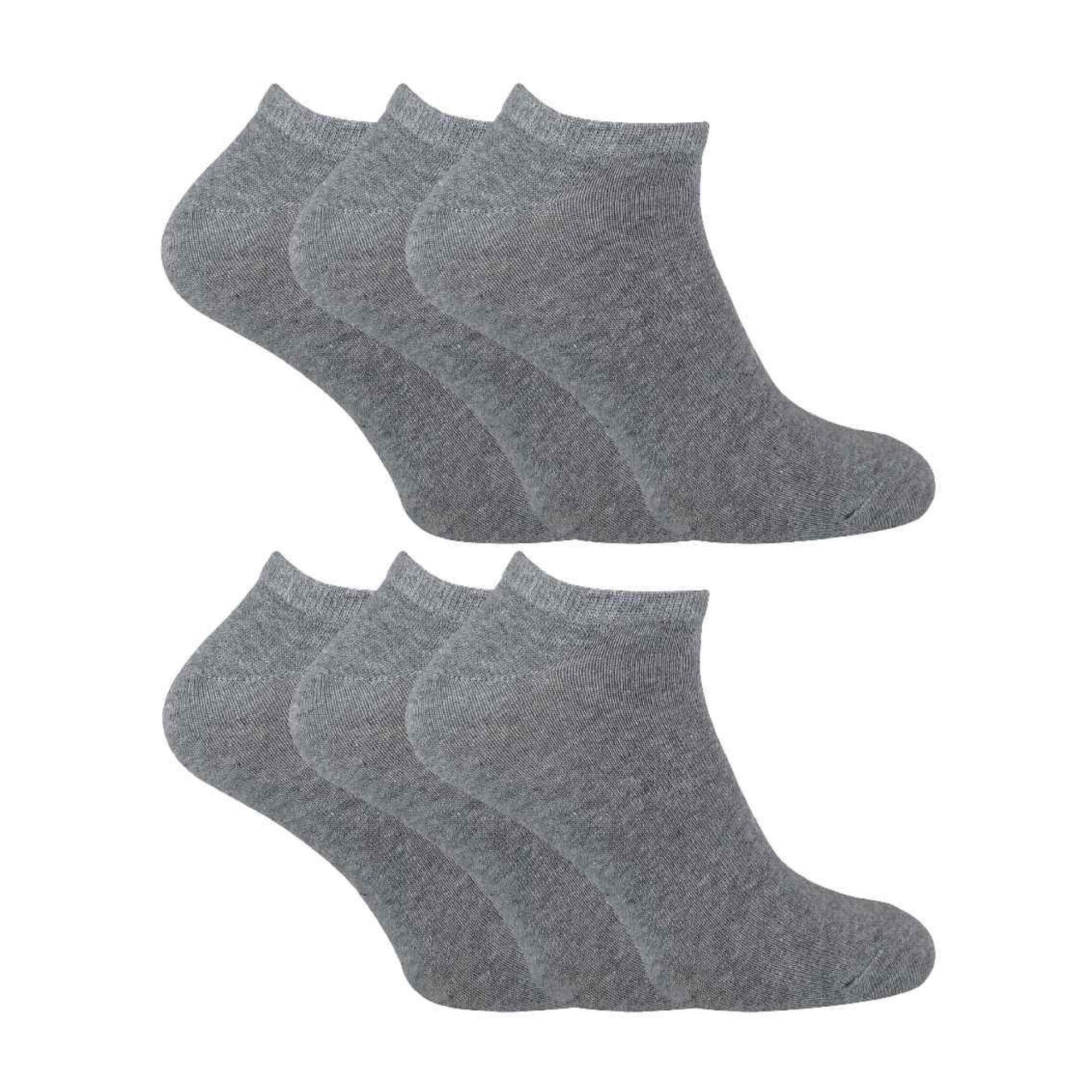 Sock Snob Mens Cotton Low Cut Trainer Socks (Multipack Options)