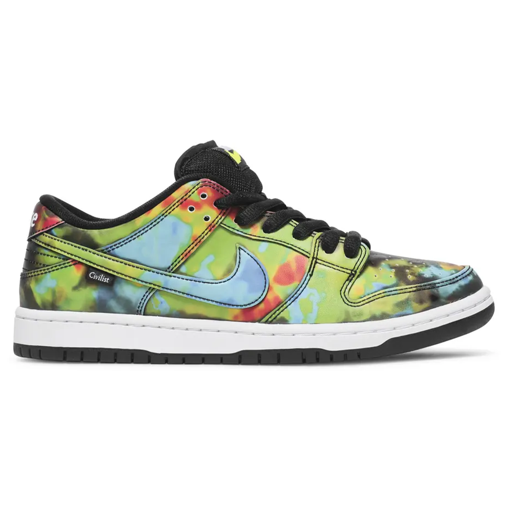 Civilist x Nike Dunk Low Pro SB QS Thermography trainers alternate side view