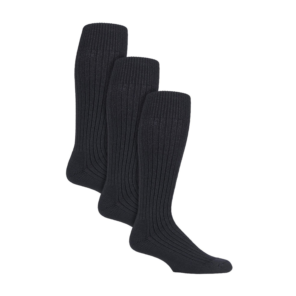 Country Pursuit 3 Pack Long Boot Mens Socks for Outdoor Wellington