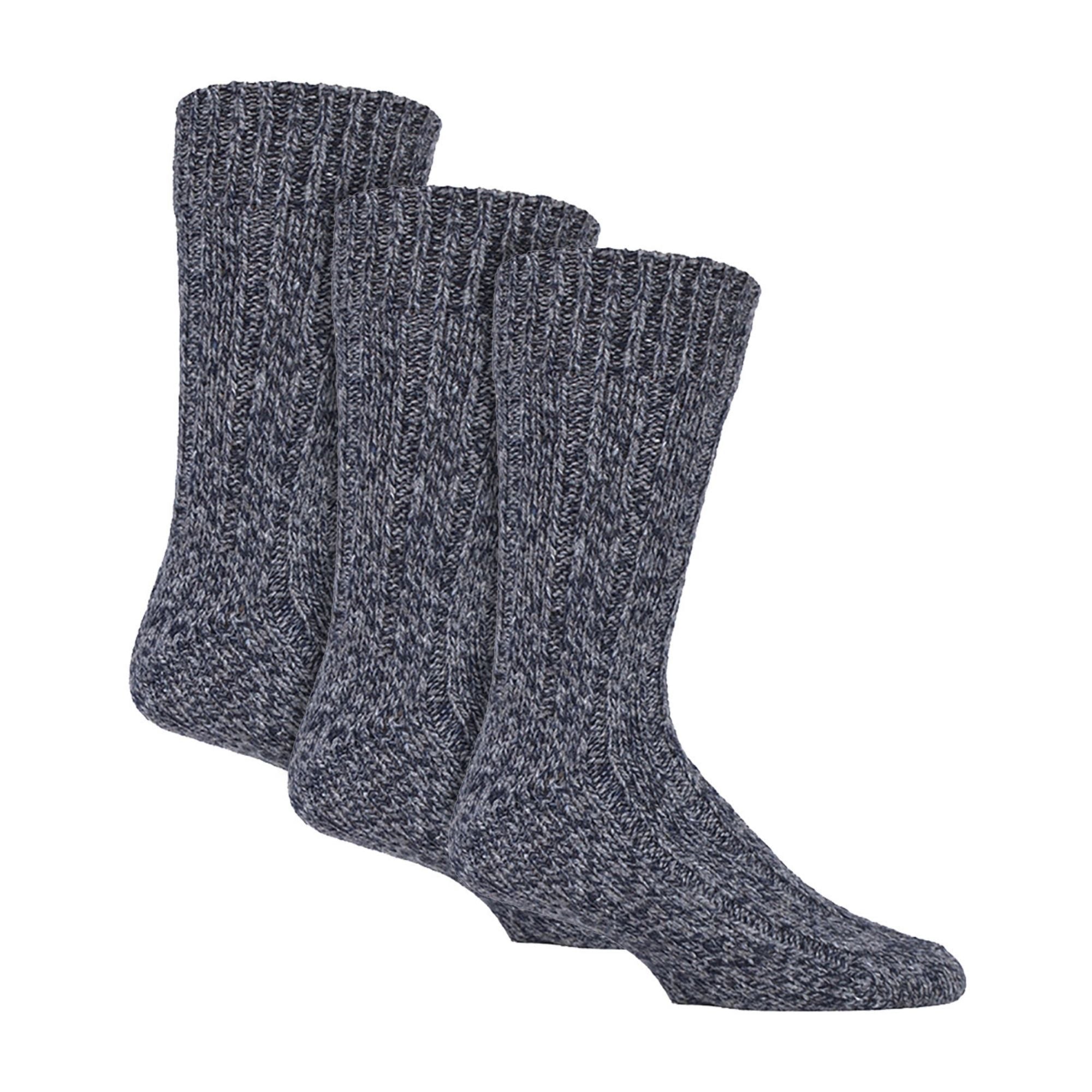 Country Pursuit 3 Pack Mens Wool Boot Socks