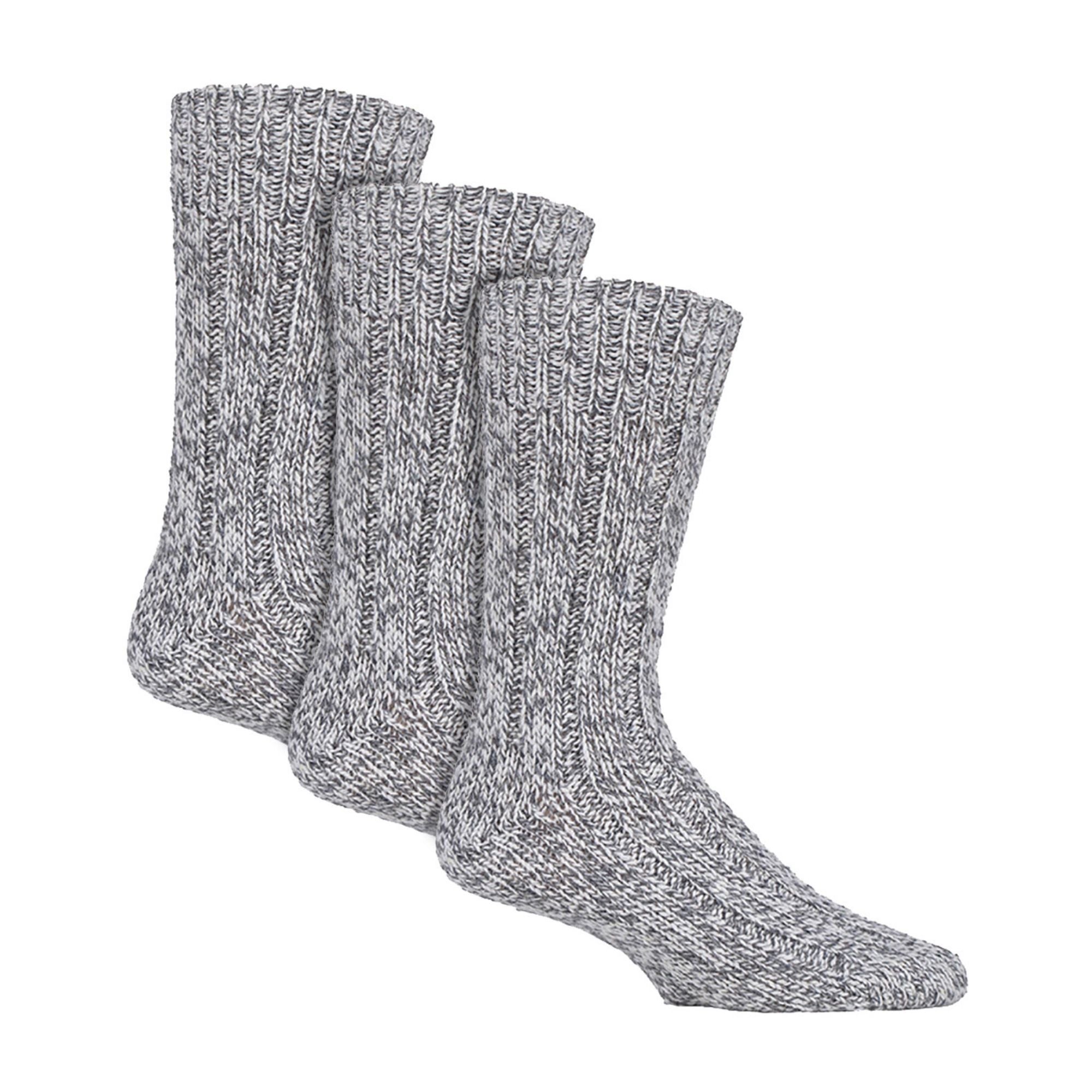 Country Pursuit 3 Pack Mens Wool Boot Socks