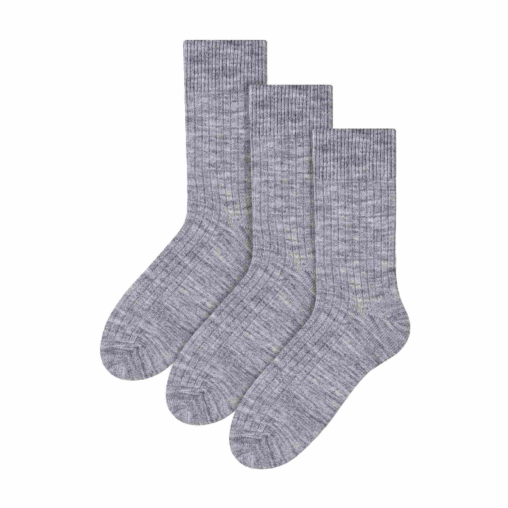 Sock Snob 3 Pairs Mens Alpaca Wool Winter Thick Warm Boot Socks