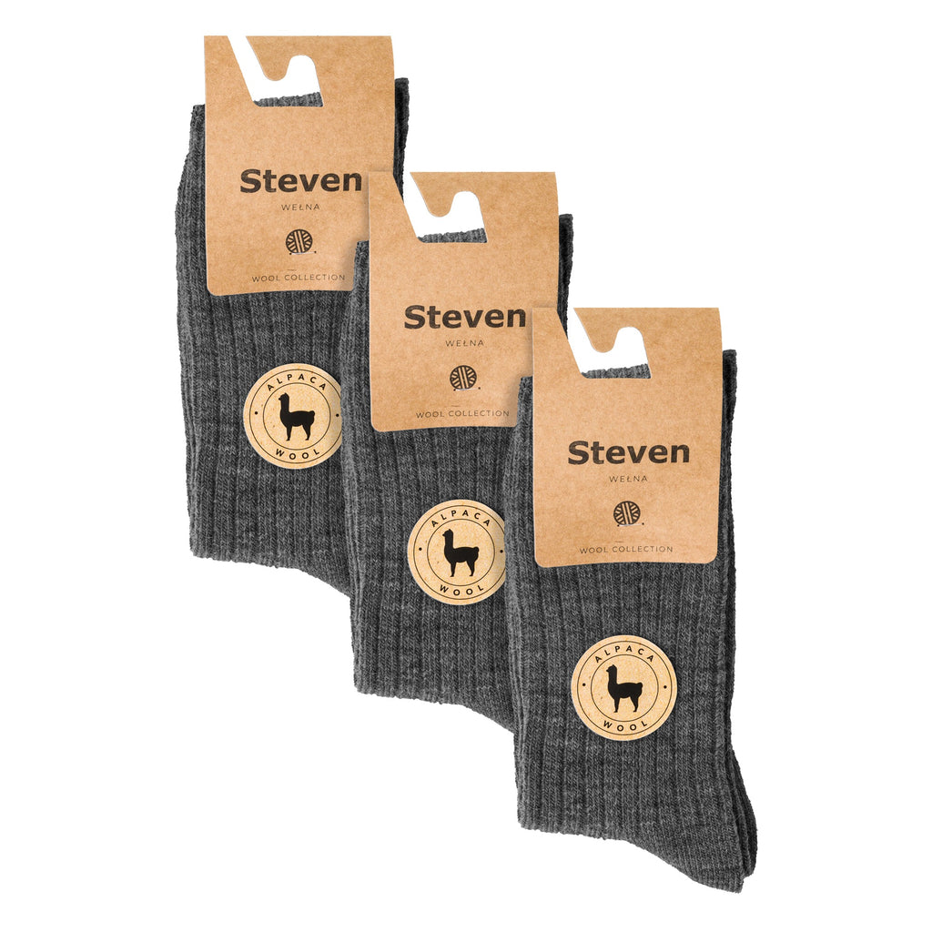 Sock Snob 3 Pairs Mens Alpaca Wool Winter Thick Warm Boot Socks