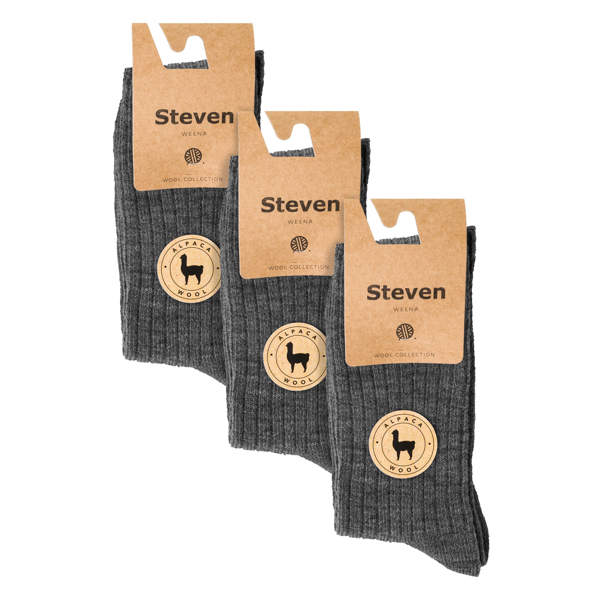 Sock Snob 3 Pairs Mens Alpaca Wool Winter Thick Warm Boot Socks