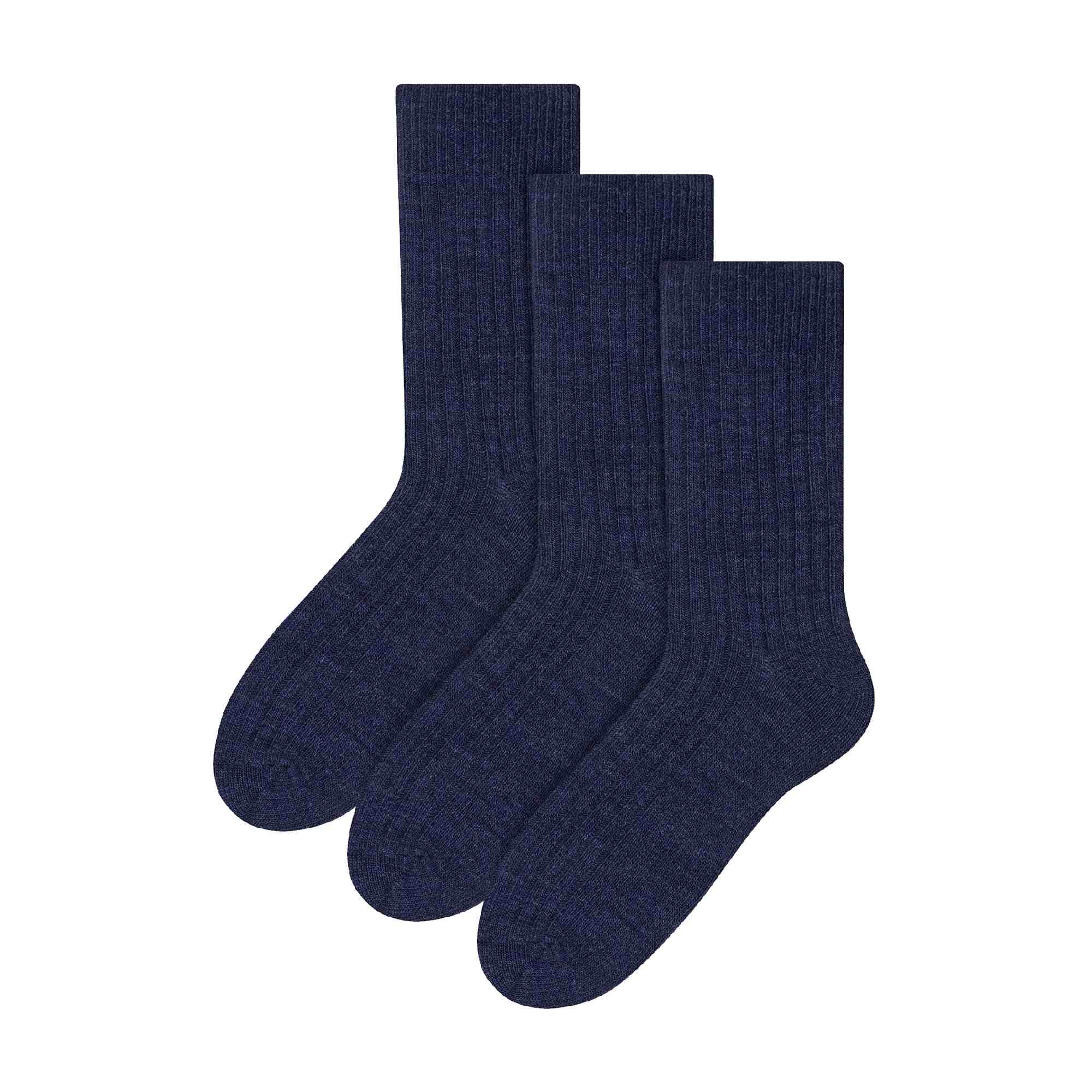 Sock Snob 3 Pairs Mens Alpaca Wool Winter Thick Warm Boot Socks