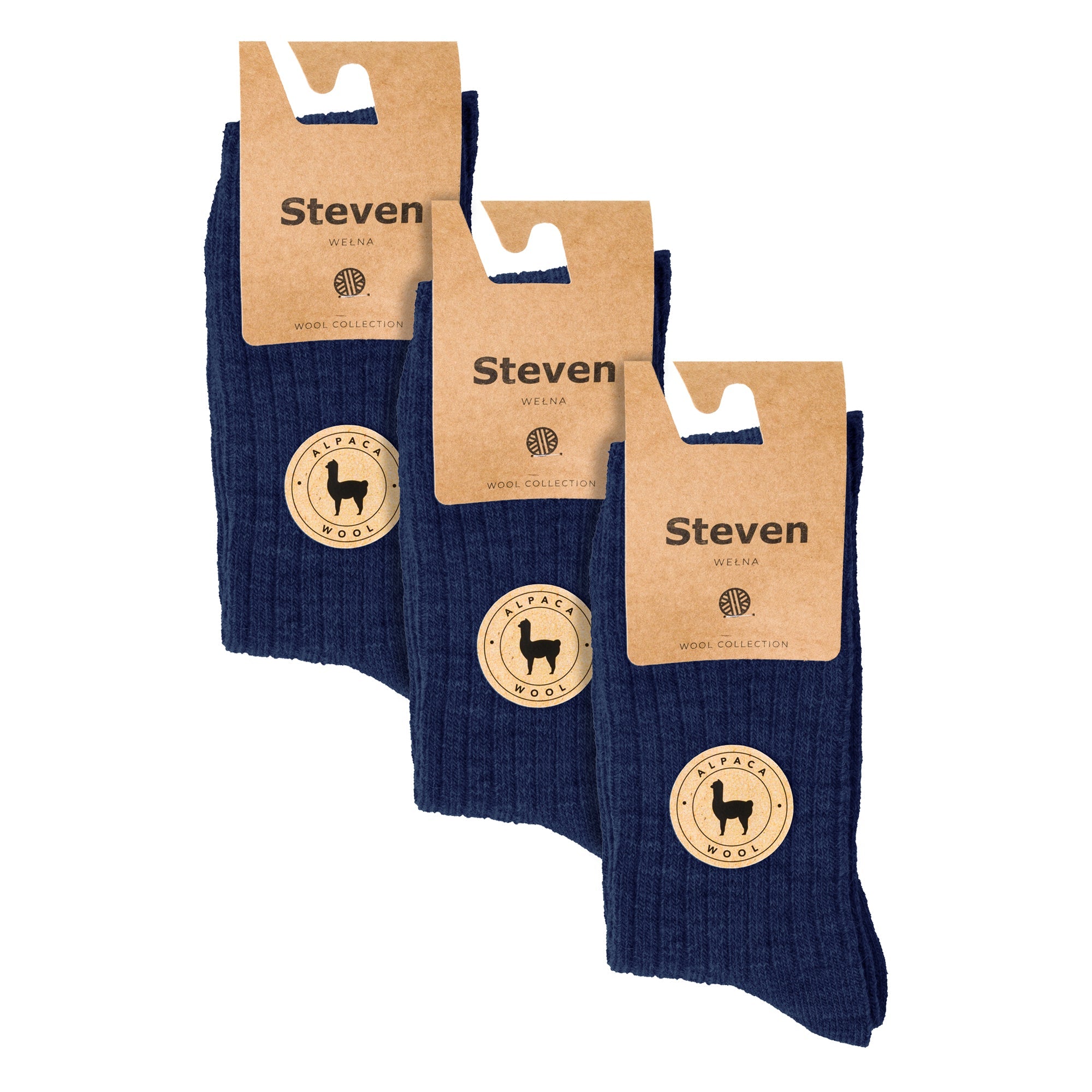 Sock Snob 3 Pairs Mens Alpaca Wool Winter Thick Warm Boot Socks