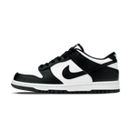Nike Dunk Low GS Black White trainers main side profile
