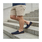 Sioux Callimo 12134 Navy Brown Mens G Fit Suede Driving Moccasins