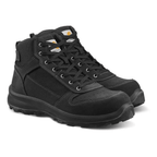 Carhartt F700919 Michigan Rugged Flex S1P Midcut Zip Safety Boots Black / Wheat