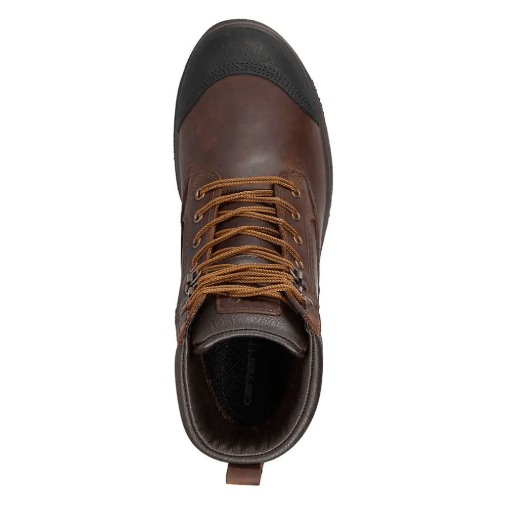 Carhartt F702903 Detroit Rugged Flex S3 6 Inch Safety Work Safety Boots Black / Dark Brown