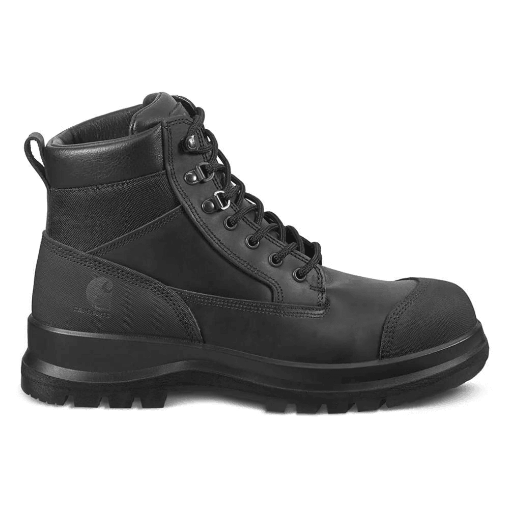 Carhartt F702903 Detroit Rugged Flex S3 6 Inch Safety Work Safety Boots Black / Dark Brown