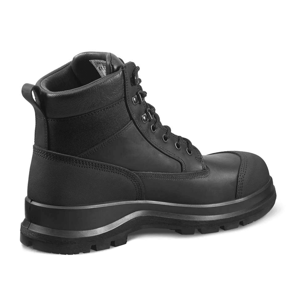 Carhartt F702903 Detroit Rugged Flex S3 6 Inch Safety Work Safety Boots Black / Dark Brown