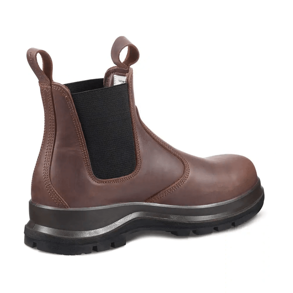 Carhartt F702919 Carter Rugged Flex S3 Chelsea Dealer Safety Work Boot Black / Dark Brown