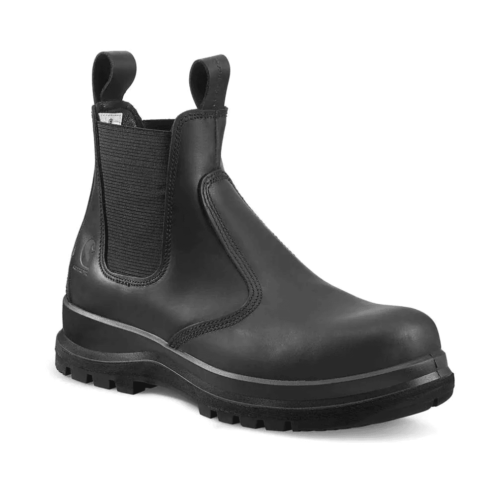 Carhartt F702919 Carter Rugged Flex S3 Chelsea Dealer Safety Work Boot Black / Dark Brown