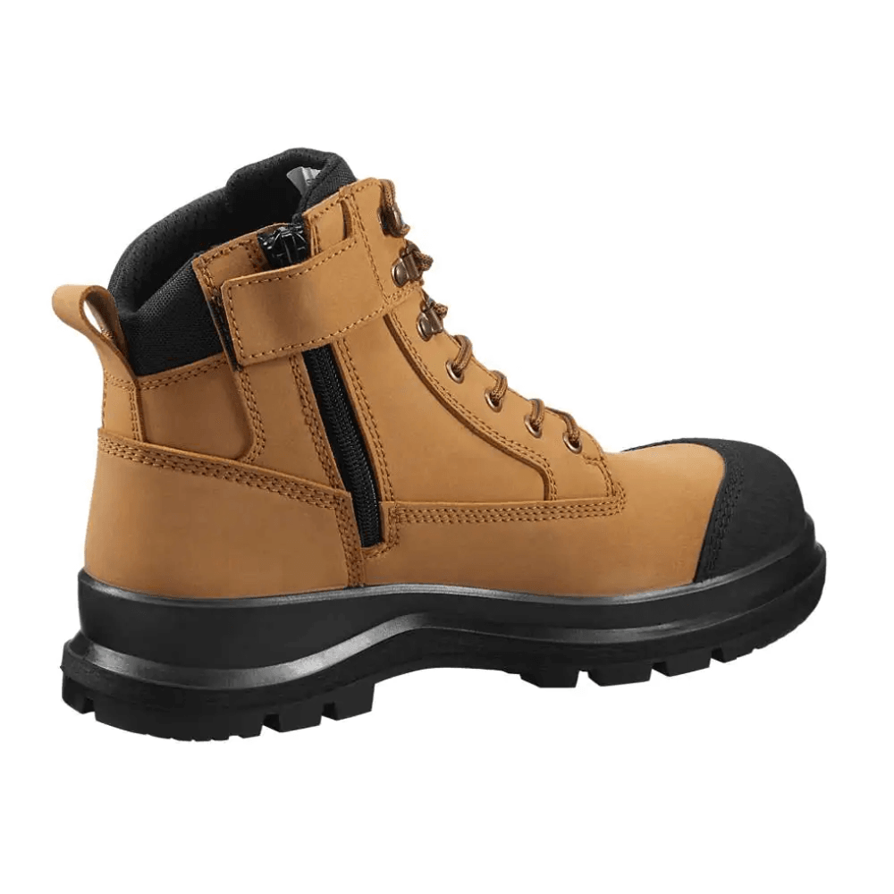 Carhartt F702923 Detroit Rugged Flex VIBRAM Sole 6 Inch Zip Safety Boots