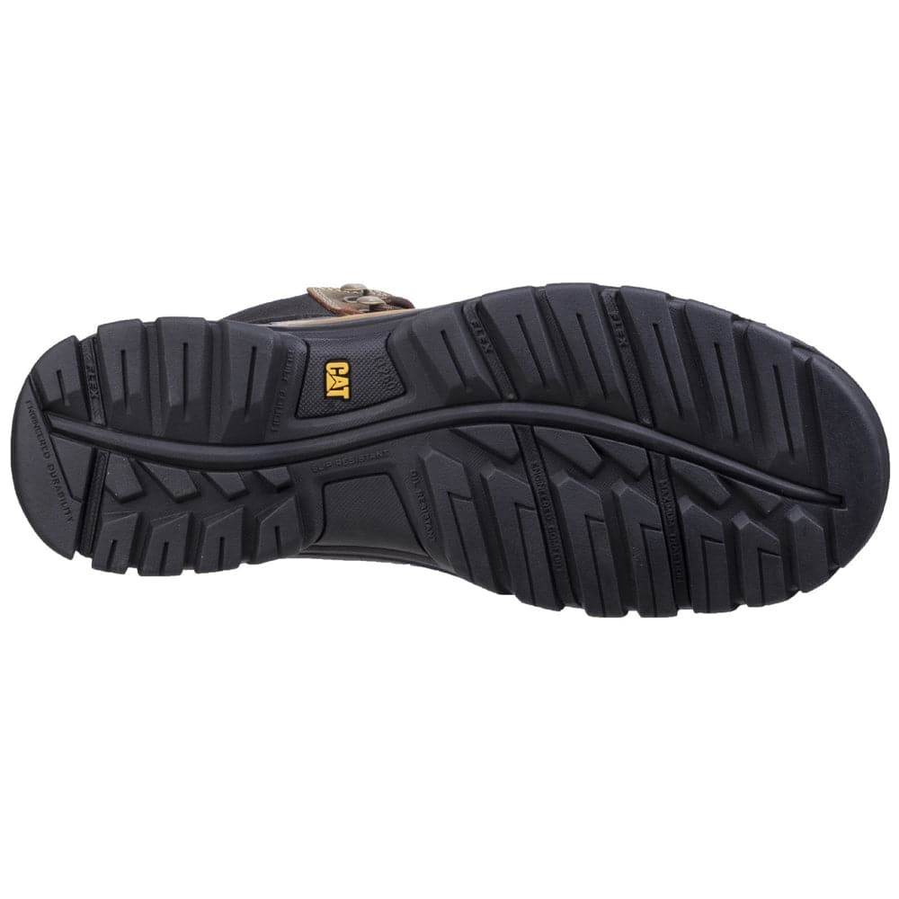 Caterpillar Cat Framework Water Resistant Anti Static Safety Work Safety Boots Black / Seal Brown