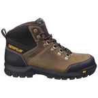 Caterpillar Cat Framework Water Resistant Anti Static Safety Work Safety Boots Black / Seal Brown