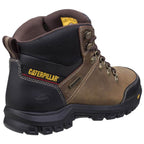Caterpillar Cat Framework Water Resistant Anti Static Safety Work Safety Boots Black / Seal Brown