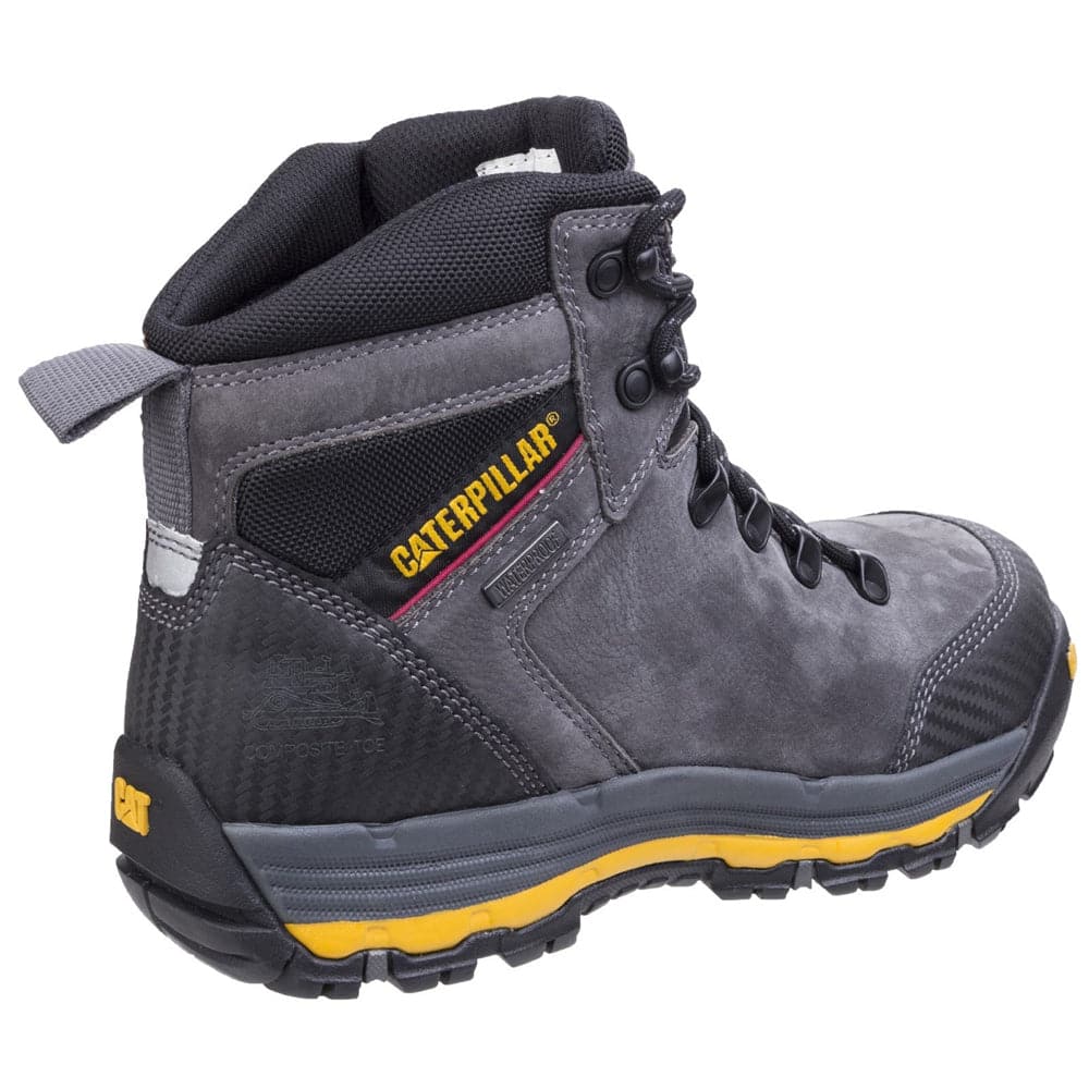 Caterpillar Cat Munising 6" Waterproof Composite S3 HRO SRA Work Safety Boots Dark Shadow