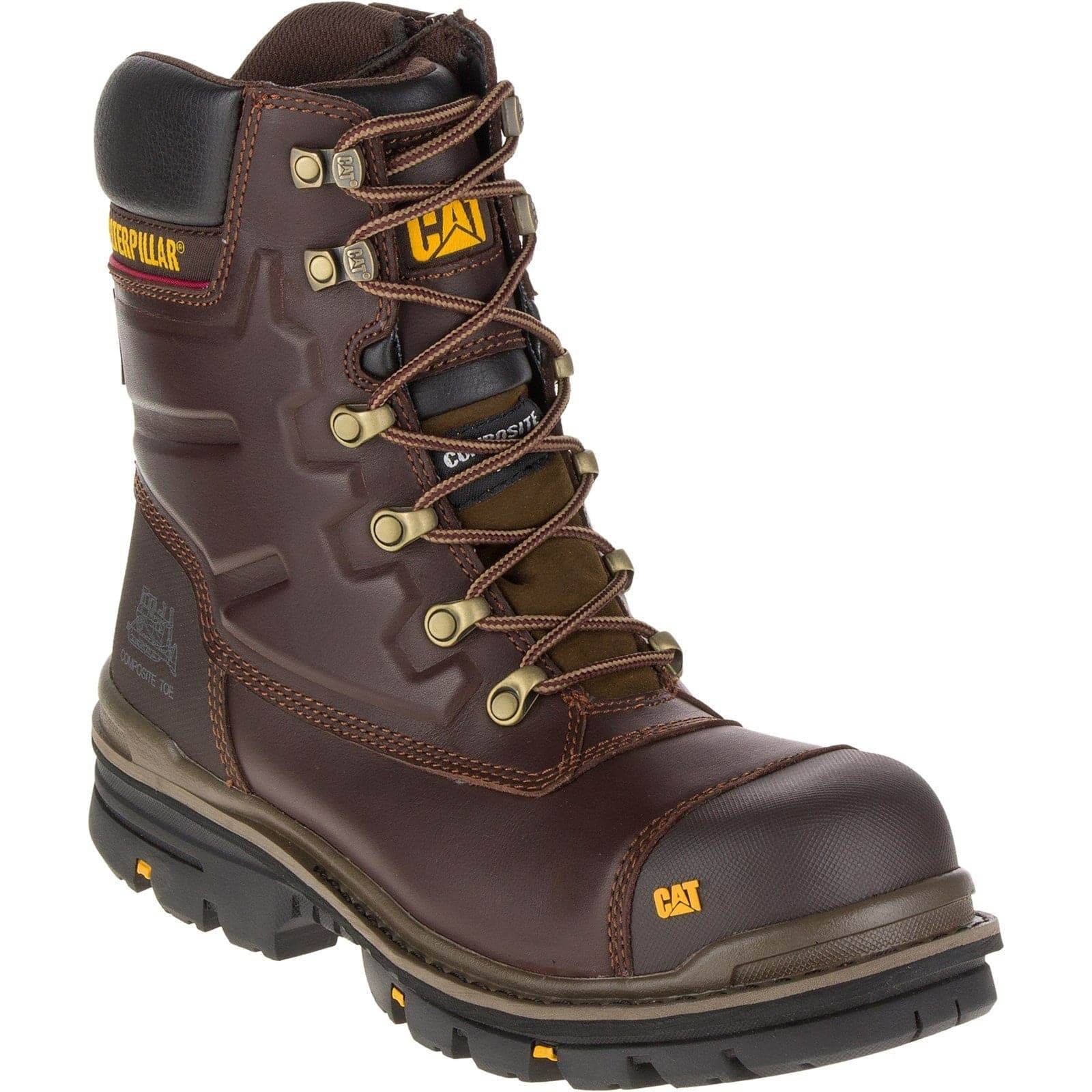 Caterpillar Cat Premier High Leg Side Zip Combat Safety Work Safety Boots