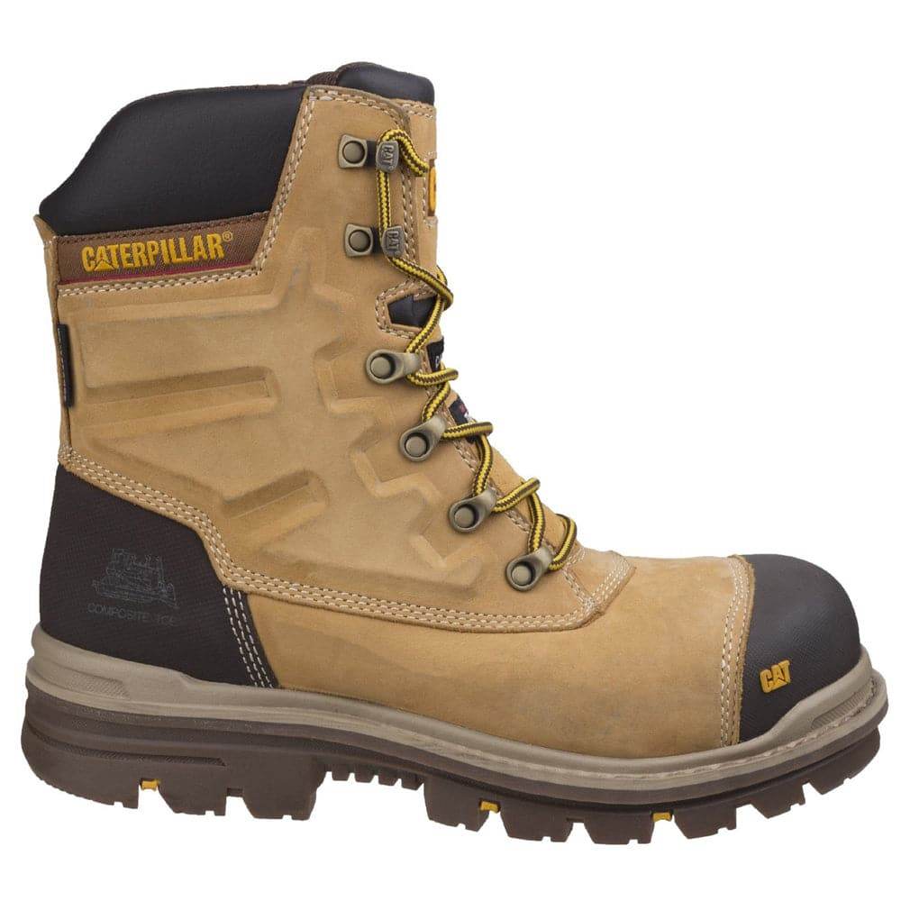 Caterpillar Cat Premier High Leg Side Zip Combat Safety Work Safety Boots