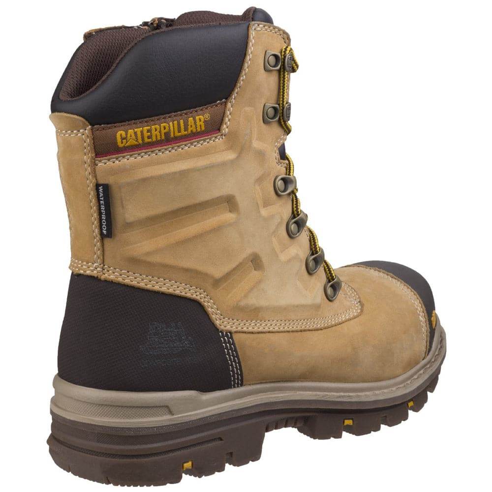 Caterpillar Cat Premier High Leg Side Zip Combat Safety Work Safety Boots