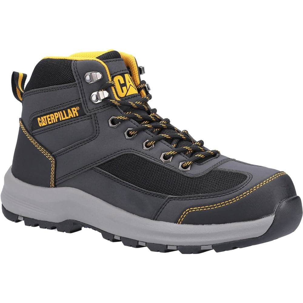 Caterpillar Cat Elmore Mid Safety Hiker Work Boot Grey / Navy