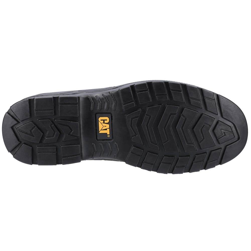 Caterpillar Cat Striver S3 Leather Work Safety Boots With Toe Guard Black / Brown