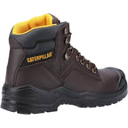 Caterpillar Cat Striver S3 Leather Work Safety Boots With Toe Guard Black / Brown