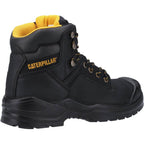 Caterpillar Cat Striver S3 Leather Work Safety Boots With Toe Guard Black / Brown