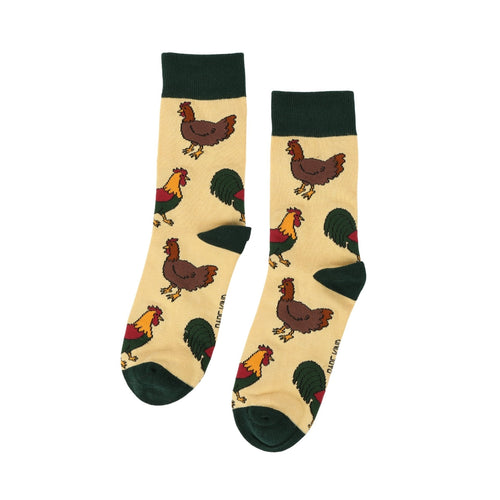 Bare Kind Save the Chickens Bamboo Socks